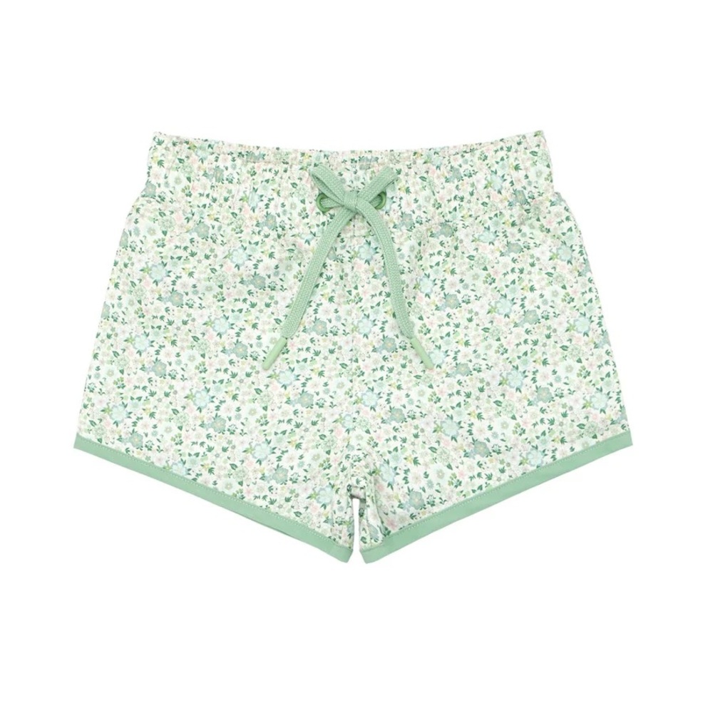 Minnow boys sea marsh floral boardie, 2T